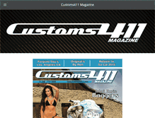 Tablet Screenshot of customs76.com